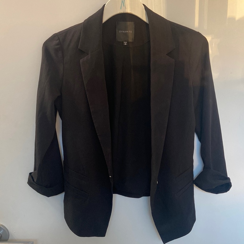 Dynamite Black Blazer - size XS